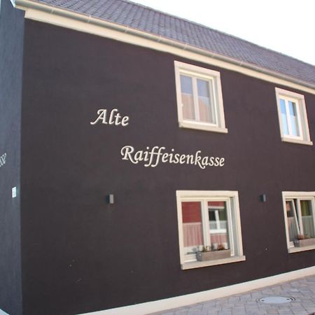 Apartment Alte Raiffeisenkasse Rothenburg Ob Der Tauber Luaran gambar
