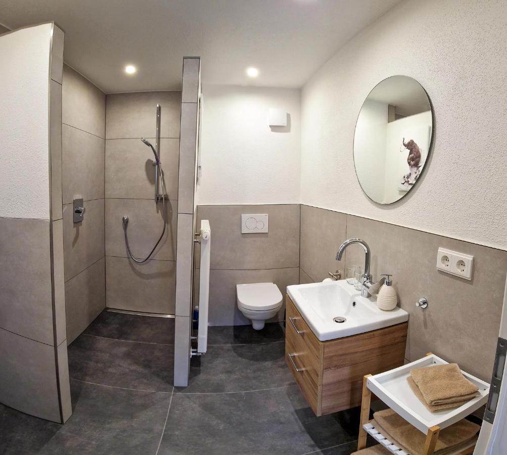 Apartment Alte Raiffeisenkasse Rothenburg Ob Der Tauber Luaran gambar
