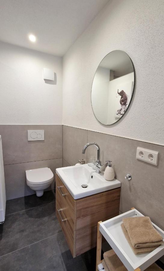 Apartment Alte Raiffeisenkasse Rothenburg Ob Der Tauber Luaran gambar
